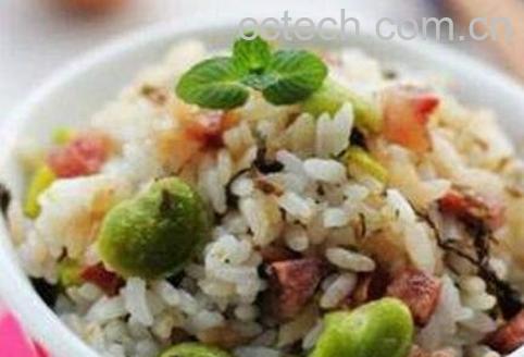 蚕豆蒸米饭的功效与作用-1