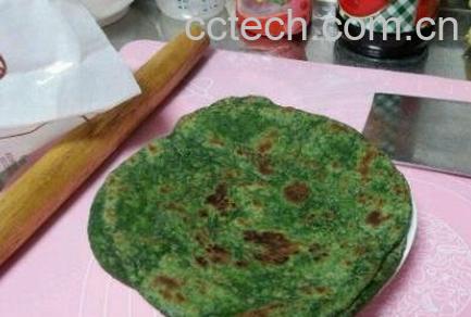 安丘菠菜饼的制作方法-1