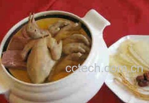 白鸽蒸花旗参的功效与作用-0