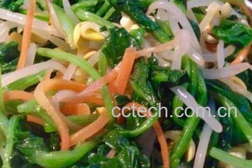 菠菜拌豆芽的功效-0