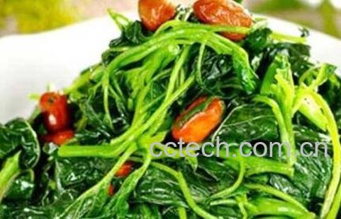 菠菜拌花生米的功效-0