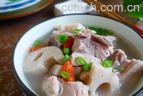 莲藕排骨汤的功效-0