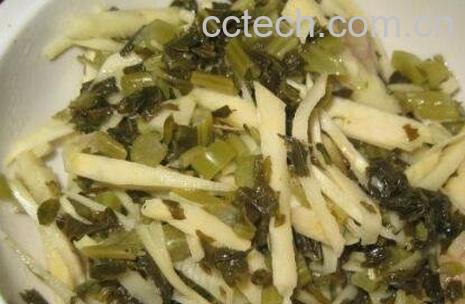 雪菜炒冬笋怎么做好吃-0