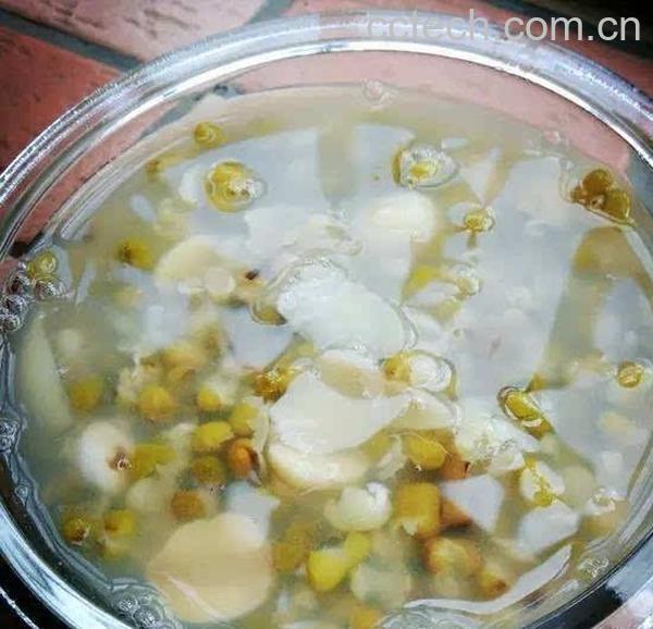 莲子绿豆汤-1