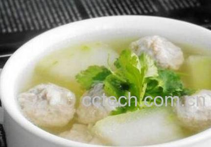 如何做冬瓜丸子汤-1