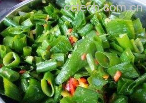 绿葱叶怎样腌制-0