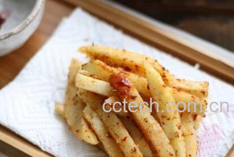 微波炉自制薯条的做法-0