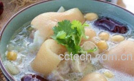 猪蹄炖黄豆下奶吗 黄豆如何吃下奶-0