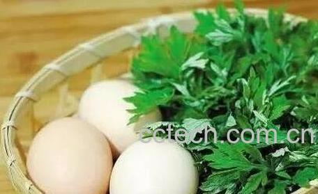 艾叶煮鸡蛋怎么煮-1