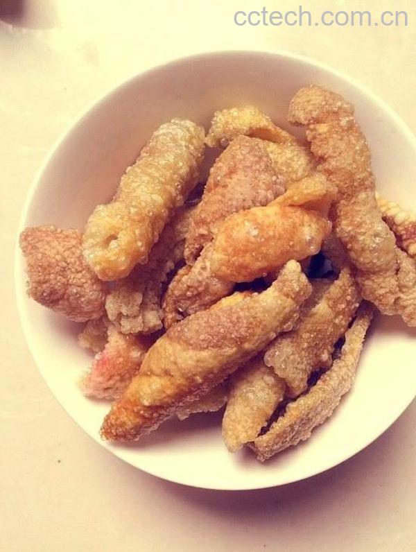 炸猪皮-1