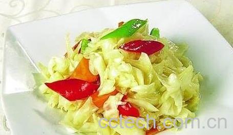 泡椒包菜的制作方法-0