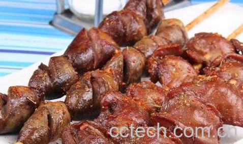 最简单的腌制烤鸡心-0