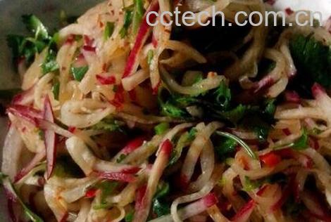 最简单的腌制萝卜丝-0