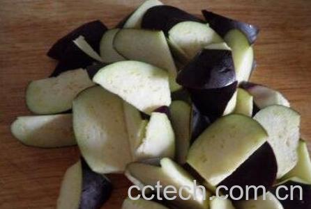  圆茄子的功效 圆茄子的切法-0