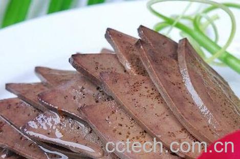 猪肝不能和什么一起吃-0