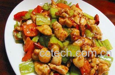 果蔬百科青椒辣子鸡丁-0