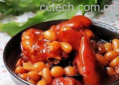 猪蹄和花生能一起吃吗-0