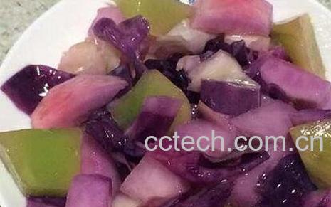 紫包菜腌制泡菜的做法-0