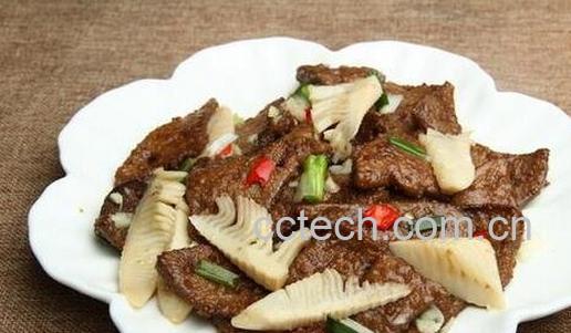 竹笋能和猪肝一起吃吗-0