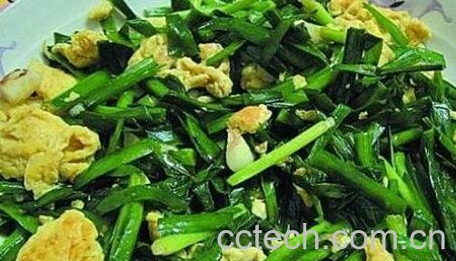 韭菜炒鸡蛋做法与功效-0