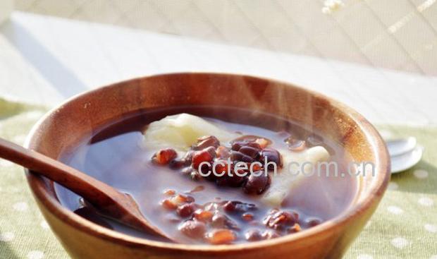 果蔬百科年糕赤豆汤的做法-0