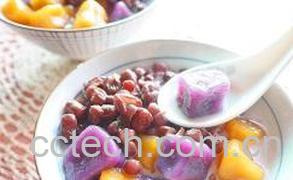 果蔬百科薯圆紫米汤的做法-0