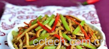 果蔬百科香干肉丝的做法大全-0