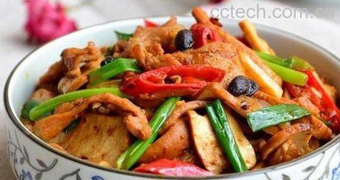 果蔬百科香干炒肉怎么做好吃-0