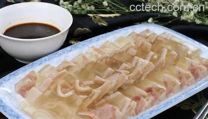 果蔬百科猪皮薄切的做法 猪皮薄切怎么做好吃-0