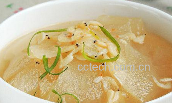 果蔬百科冬瓜虾皮汤的营养价值与功效-0