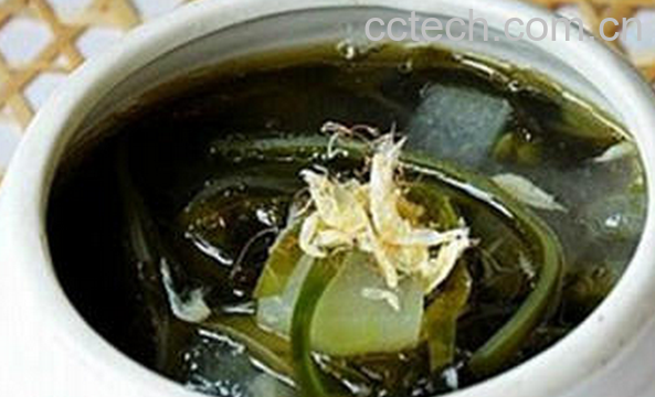 果蔬百科紫菜海带汤的做法步骤-0