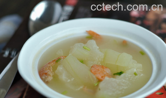 果蔬百科海米冬瓜汤的做法步骤-0