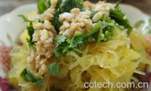 果蔬百科凉拌金丝瓜怎么做-0