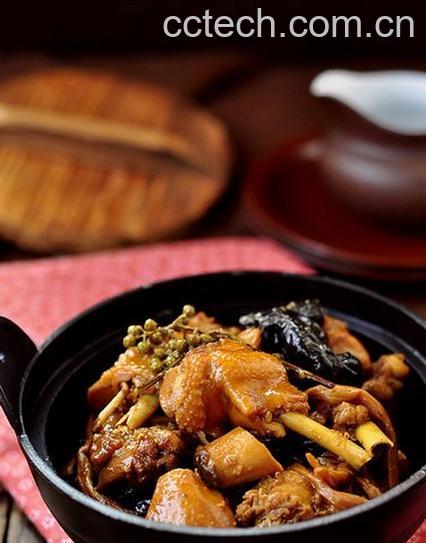 果蔬百科怎样用高压锅炖鸡-0