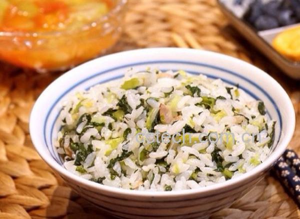 果蔬百科咸肉菜饭的做法大全-0