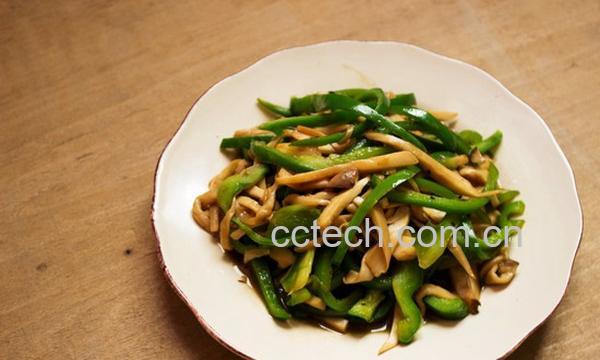果蔬百科家常青椒炒素怎么做-0