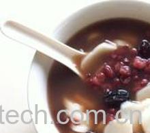 果蔬百科年糕红豆汤的做法-0