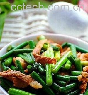 果蔬百科家常蒜苗肉丝怎么做好吃-0