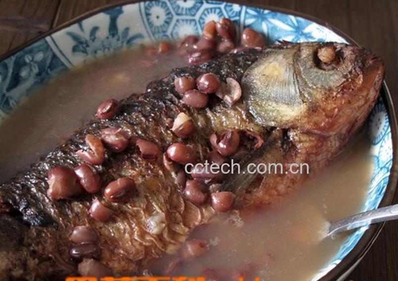 果蔬百科鲫鱼红豆汤的功效与作用-0
