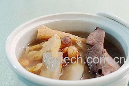 果蔬百科莲子猪心汤的做法-0