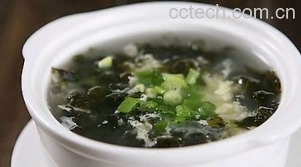 果蔬百科紫菜海带汤的功效与作用-0