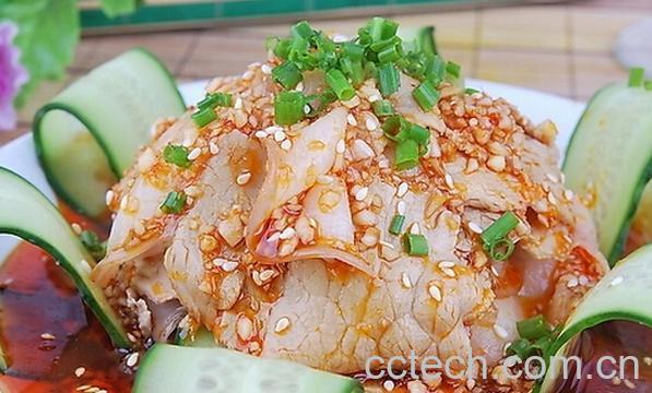 果蔬百科蒜泥白肉的做法-0