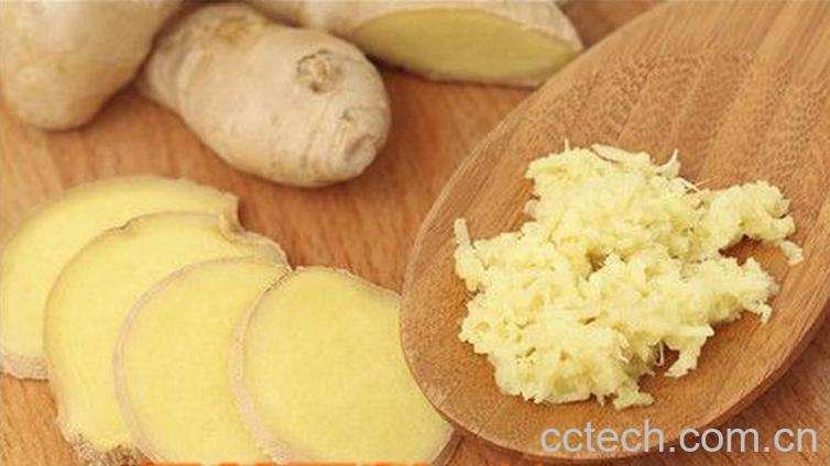 果蔬百科姜末泡脚的功效与作用-0