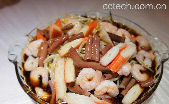 果蔬百科海鲜捞拌的做法-0