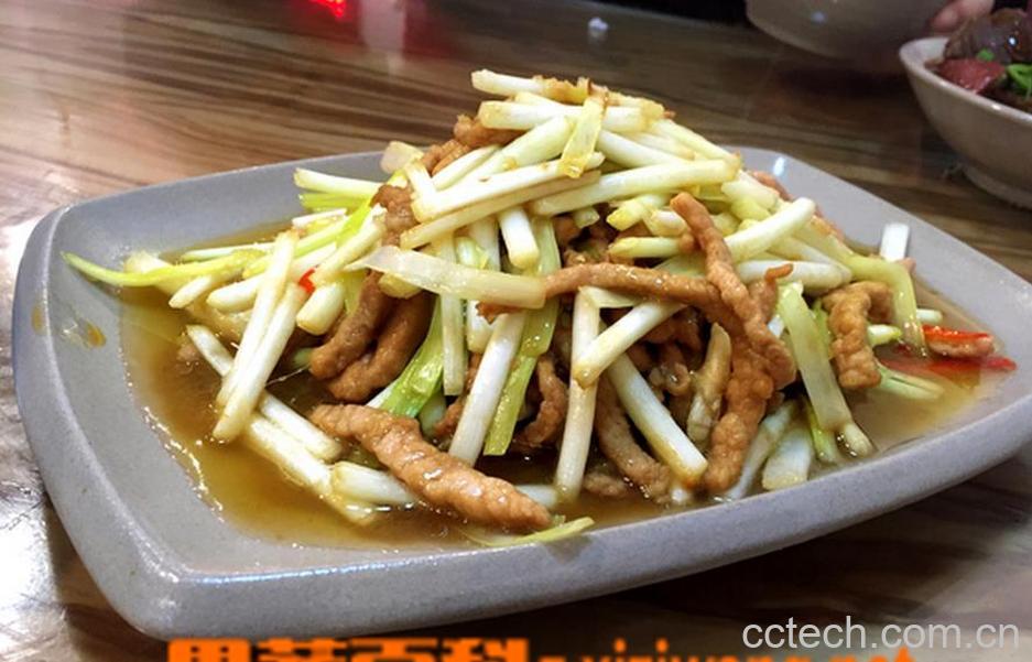 果蔬百科韭黄肉丝的做法 韭黄肉丝怎么做-0