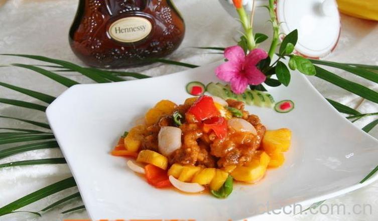 果蔬百科菠萝古老肉的做法-0