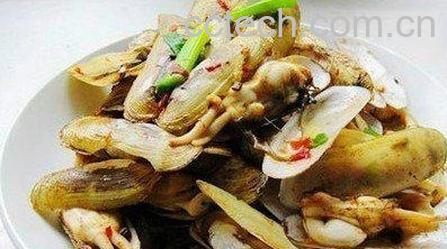 果蔬百科炒蛏子怎么做好吃-0