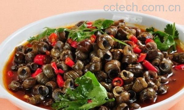 果蔬百科炒田螺的做法-0