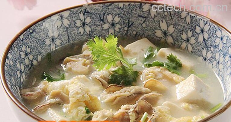 果蔬百科海蛎子豆腐汤的做法-0