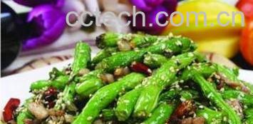 果蔬百科干煸豆角的家常做法-0